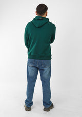 ALVI HOODIE IN EMERALD GREEN